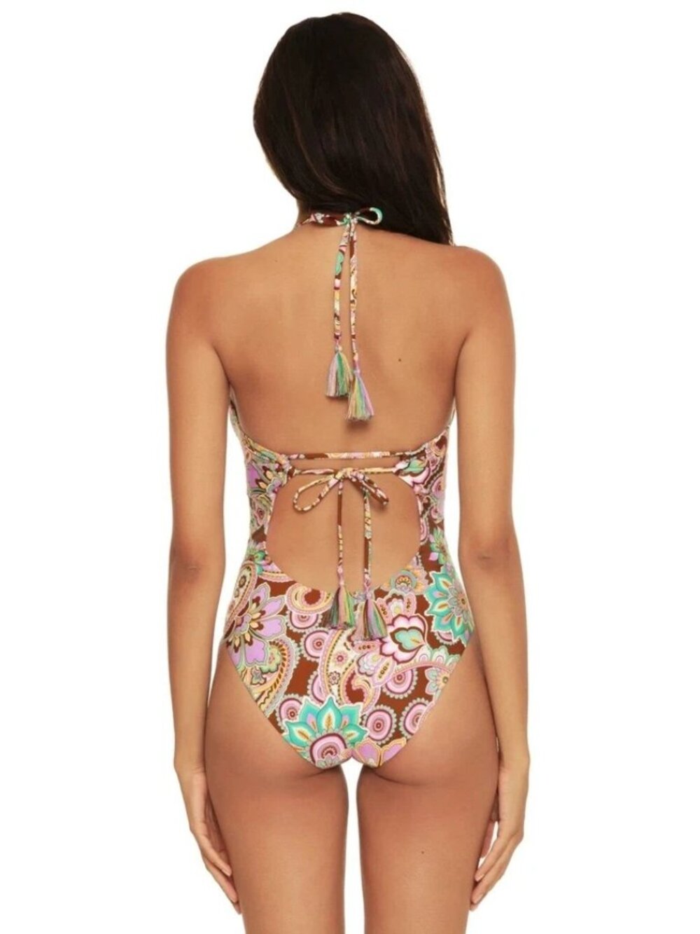 BECCA By Rebecca Virtue Grovvy Candice Multi Way One Piece Size Large - Picture 4 of 7
